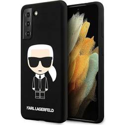 Karl Lagerfeld Skal Galaxy S21 Plus Silicone Iconic Svart