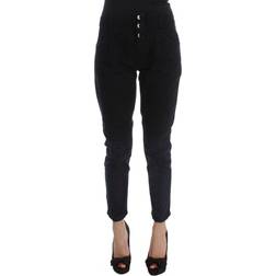 Costume National Women's Cotton Slim Fit Cropped Jeans SIG30119