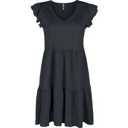 Hailys Leonie Half Length Dress - Black