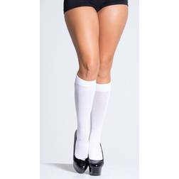 Leg Avenue White Knee High Stockings White One-Size