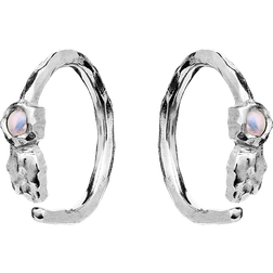 Maanesten Florus Earrings - Silver/Opal