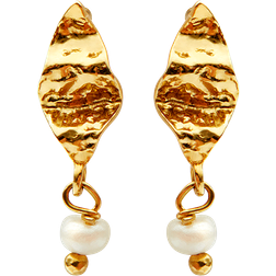 Maanesten Lucca Earrings - Gold/Moonstone