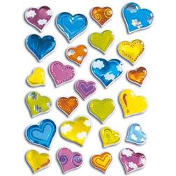 Herma stickers Magic färggladahjärtan (1)