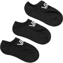 Vans Kid's Kick Socks 3-pairs - Black (VN000XNRBLK)