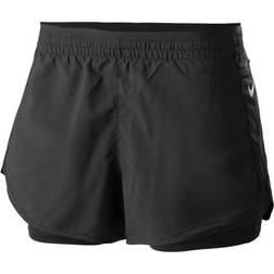 Nike Running – Tempo Luxe – 2-i-1 shorts-Grå/a