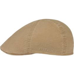 Stetson Gubbkeps Flat cap Dodson Organic Cotton (svart) (Storlek: 5455 cm)