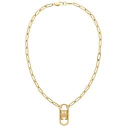 Tommy Hilfiger Monogram Necklace - Gold