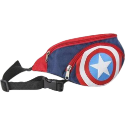 The Avengers Captain America Logo Belt Bag - Blue/Red