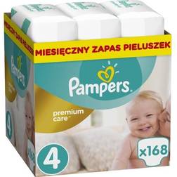 Pampers Premium Care Size 4, 168 pcs