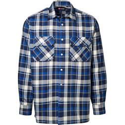 ID Leaf Lumberjack Shirt - Royal Blue