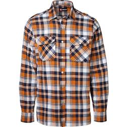 ID Leaf Lumberjack Shirt - Orange