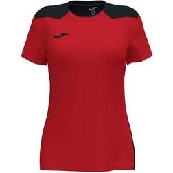 Joma Short Sleeve Women Championship Vi T-shirt - Red/Black