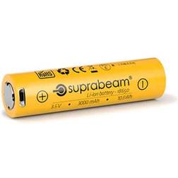 Suprabeam Li-ion 18650 3000mAh Rechargeable Battery