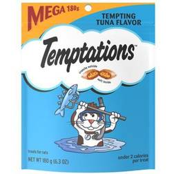 Whiskas Temptations Tempting Tuna Flavor Crunchy and Soft Cat Treats 0.2kg