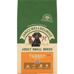 James Wellbeloved Small Breed Turkey & Rice Dog Food 1.5kg