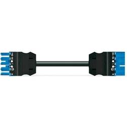Wago Winsta Interconnecting cable 8m hf eca socket/plug blue