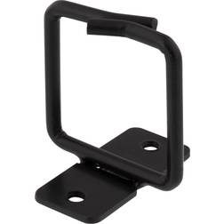 Deltaco Cable hook for vertical 19" mounting, 43x43mm, metal, black