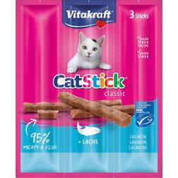 Vitakraft Kattgodis Cat Stick Mini Lax, 3-pack