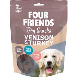 Four Friends Snacks Venison & Turkey hundgodis