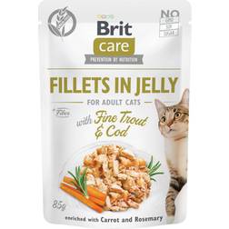 Brit Care Cat Pouch Fillets in Jelly with 85g