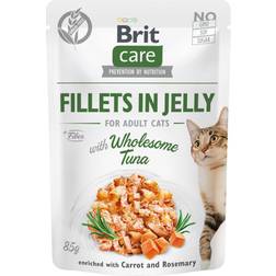 Brit Care Cat Pouch Fillets in Jelly with Tuna 85g