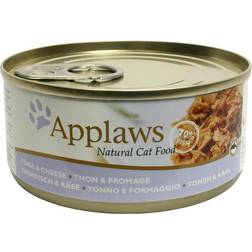 Applaws katt konserv Tuna Fillet&Cheese 70g