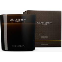 Molton Brown Orange & Bergamot Scented Luxury Candle, 600g Doftljus