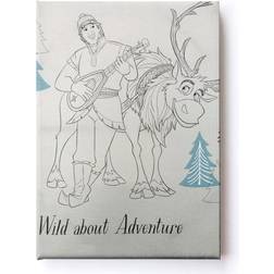 Disney Canvastavlor Frozen Wild About Adventure 50x70cm