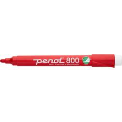Penol Whiteboardpenna 800 rund röd