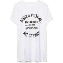 Zadig & Voltaire Walk Blason Perm Cotton T-Shirt