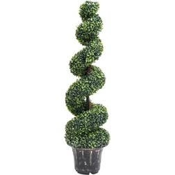 vidaXL Kunstig buksbomplante med potte 117 cm grønn Konstgjord växt