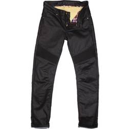 Modeka AFT Air Motorcycle Textile Pants, black-grey