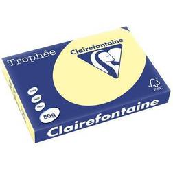 Clairefontaine Kopieringspapper TROPHEÉ A3 80g Ljusgul 500/FP
