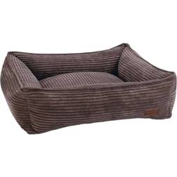 Designed by Lotte Rest Bed Ribbed Brown 80x70cm