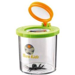 Haba Terra Kids Beaker Magnifier Clear Bug Catcher with two Magnifying Glasses for Children s Nature Exploration