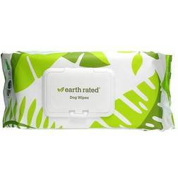 Earth Rated Plant Based Unscented Dog Wipes, Count of 100, 100 CT