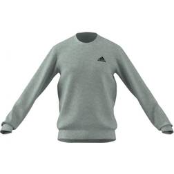 adidas Sweatshirt Essentials Fleece Svart/vit