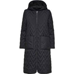 Selected Nora Quilted Jacket - Black