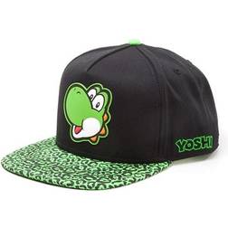 Nintendo Yoshi Rubber Patch Snapback Keps