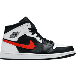 Nike Air Jordan 1 Mid M - Black/Chile Red/White