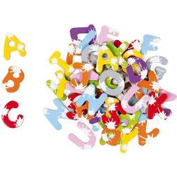 Janod 52 Magnetic Letters Set Multicolor 3-8 Years Multicolor 3-8 Years