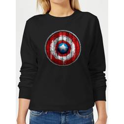 Marvel Captain America Boys Shield långt pyjamaset 3-4