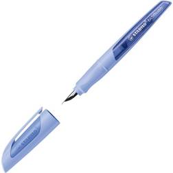 Stabilo reservoarpenna EASYbuddy A, högerhänt, grumlig blå spets bredd: A, lär-att-skriva penna med mjukt greppzon 1 st (5032/38-41)