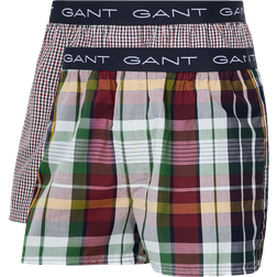 Gant Boxerkalsonger Checked Boxer Shorts 2-pack
