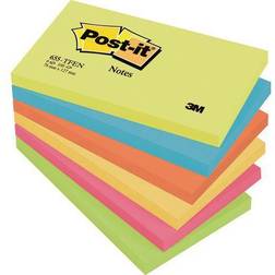 3M Notes POST-IT Energetic 76x127mm