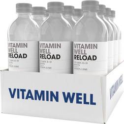 Vitamin Well Reload Citron & Lime 500ml 12 st