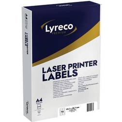 Etikett LYRECO 99,1x38,1mm 3500/FP