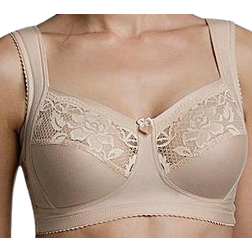 Miss Mary Comfortable Soft Cup Bra - Beige