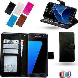 Läderfodral/Plånbok Samsung Galaxy S7 Edge Touchpenna
