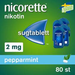Nicorette Pepparmint Duo 2mg 80 st Sugtablett